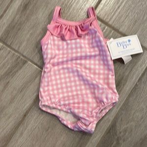 NWT Bailey Boys baby girl bathing suit. Size 12 months